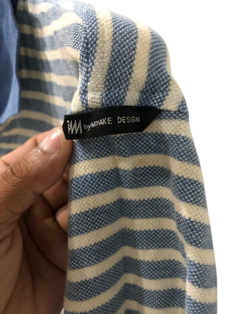 Issey Miyake IM product Stripes Polo Shirts Size US XL / EU 56 / 4 - 6 Thumbnail