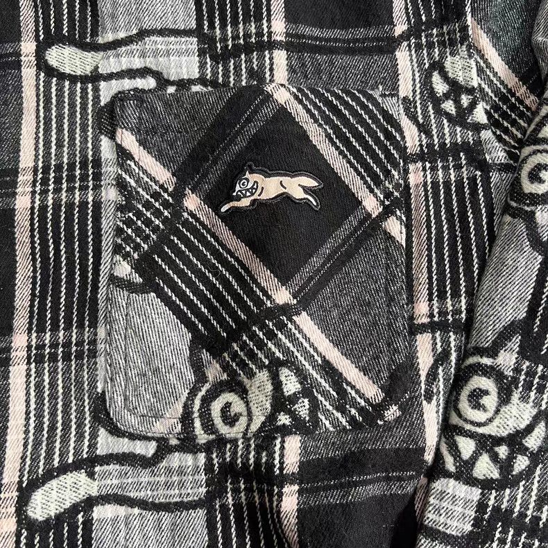 Billionaire Boys Club All-Over Running Dog Print Heavyweight Shirt Jacket Q7 Size US L / EU 52-54 / 3 - 3 Thumbnail