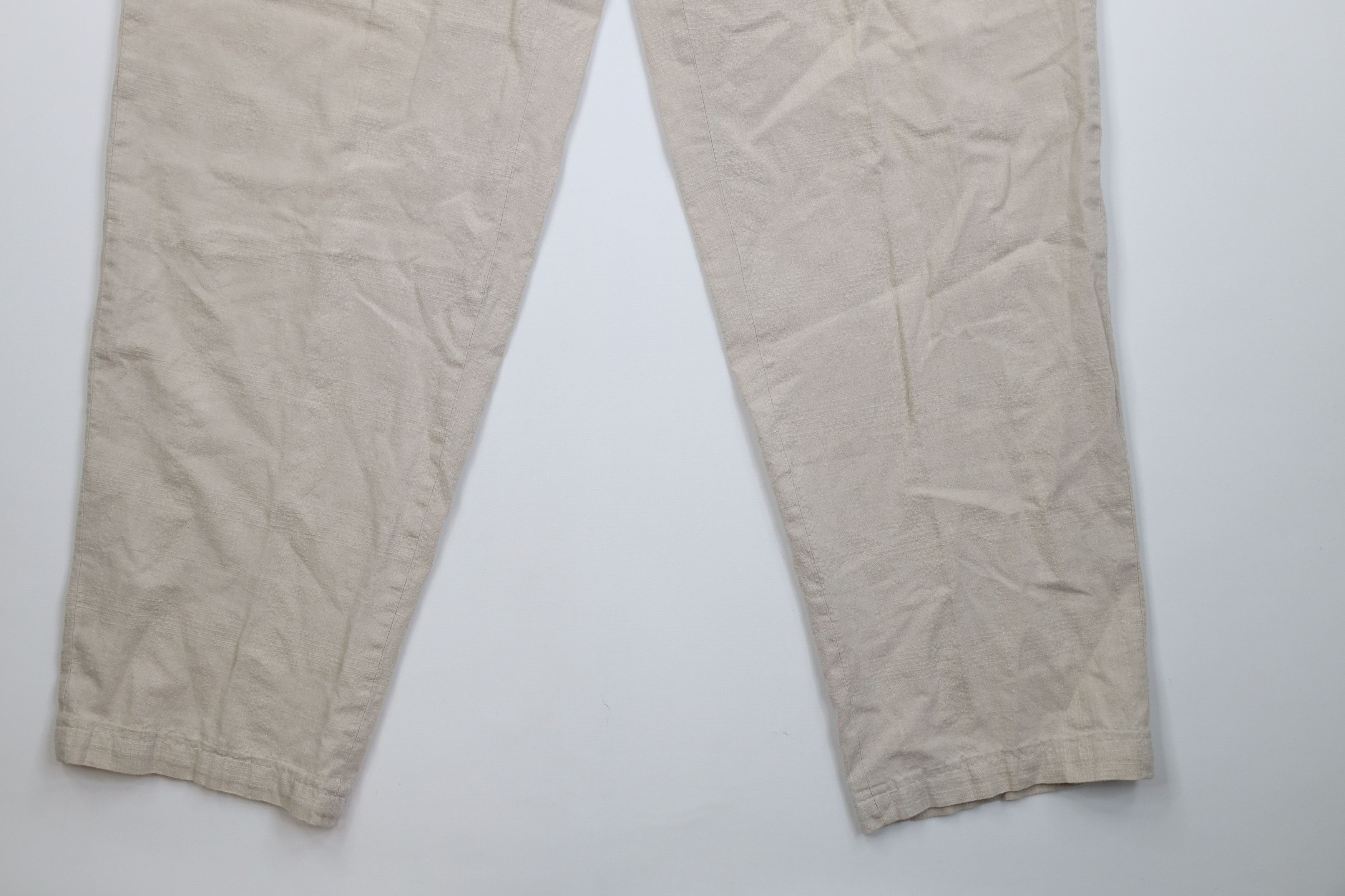 Vintage Vintage 90s Y2K Streetwear Seersucker Wide Leg Chino Pants Size US 44 / EU 60 - 5 Thumbnail