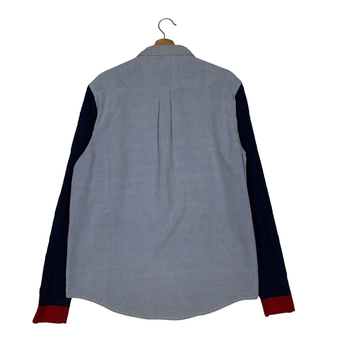 Japanese Brand Design Tshirts Store Graniph Knitted Sleeve Shirt #0089-C6 Size US L / EU 52-54 / 3 - 8 Thumbnail