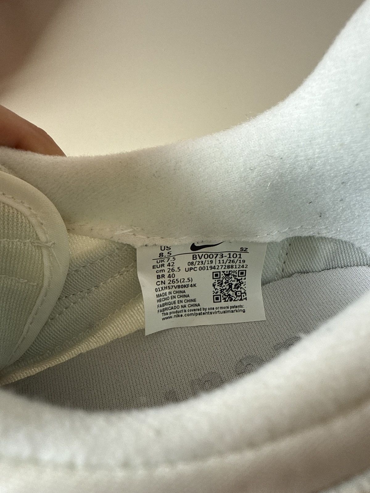 Nike × Sacai Nike LD waffle Sacai White Size US 8.5 / EU 41-42 - 7 Thumbnail