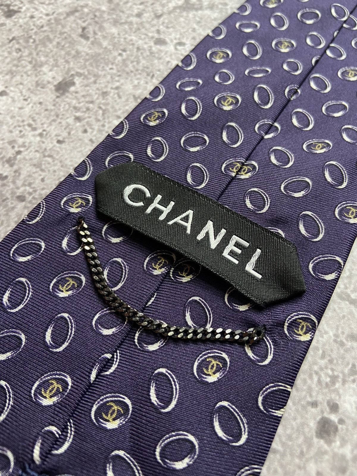 Chanel Chanel Ring Monogram Logo Tie Size ONE SIZE - 3 Thumbnail