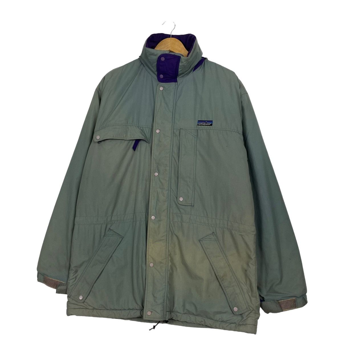 Patagonia Vintage Patagonia Outdoor Hoodie Jacket Size US L / EU 52-54 / 3 - 2 Thumbnail