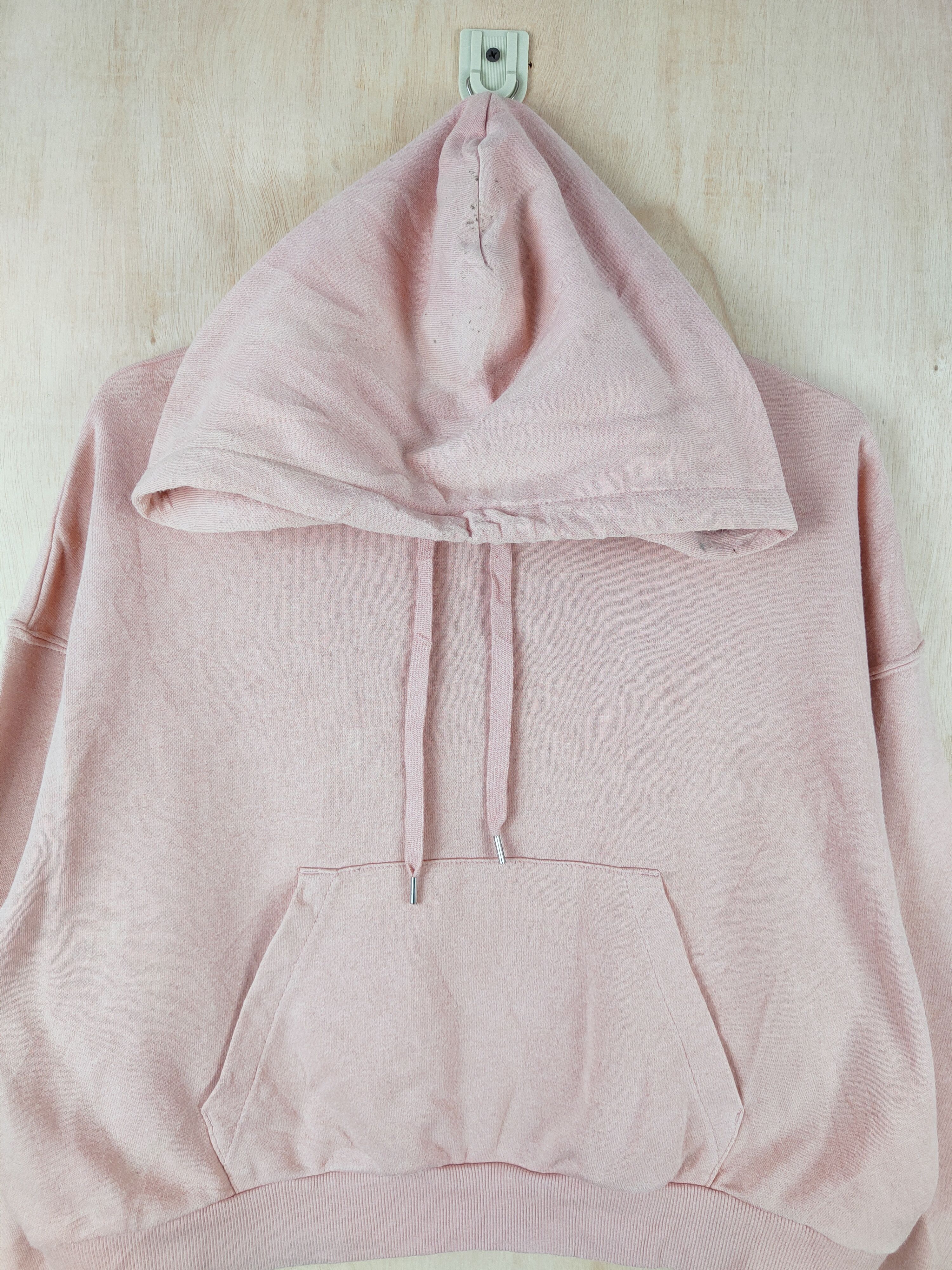 Divided × Vintage Vintage Divided Pink Hoodie Crop Tops Size S / US 4 / IT 40 - 2 Thumbnail