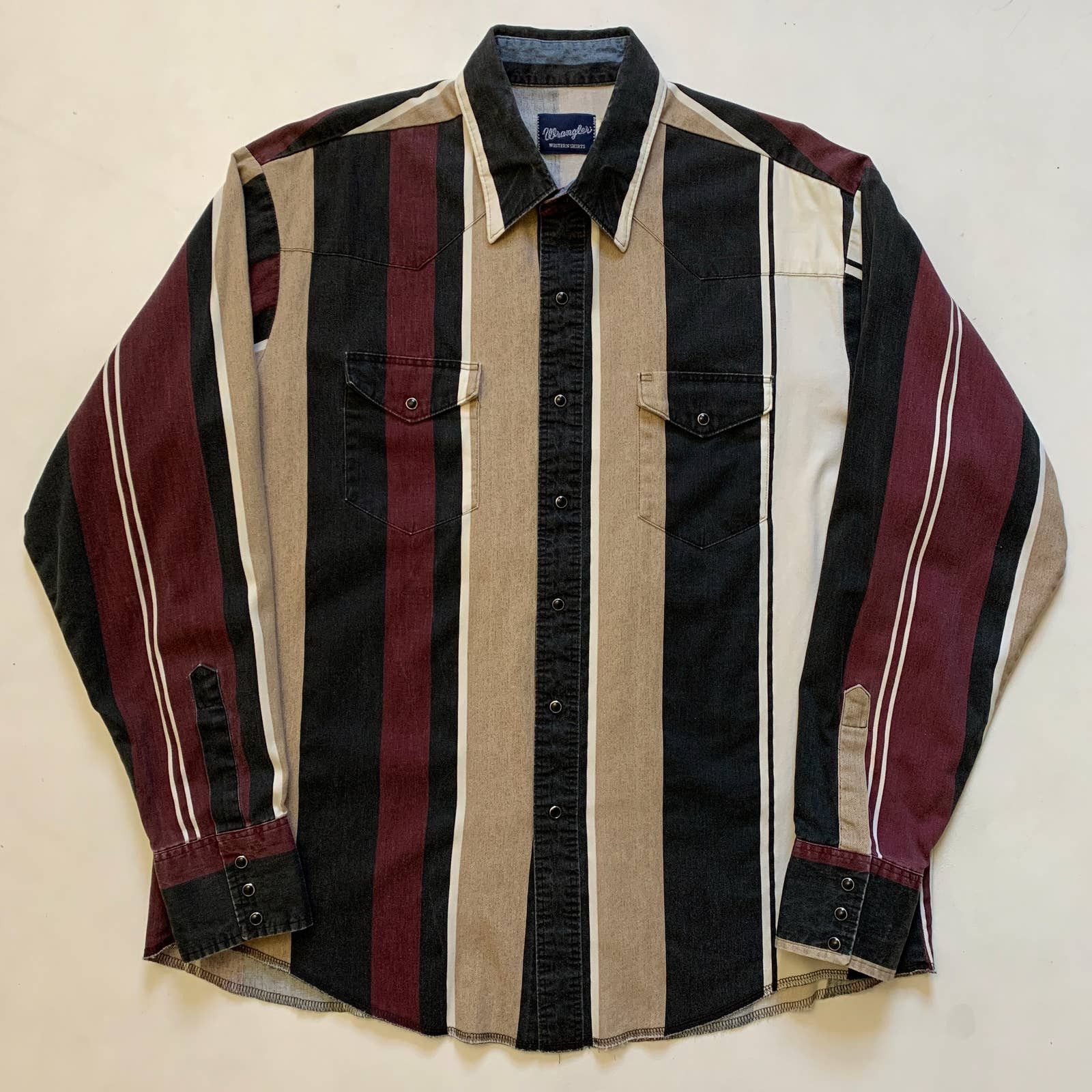 Wrangler 1990s Wrangler Brushpopper Western Shirt | Grailed