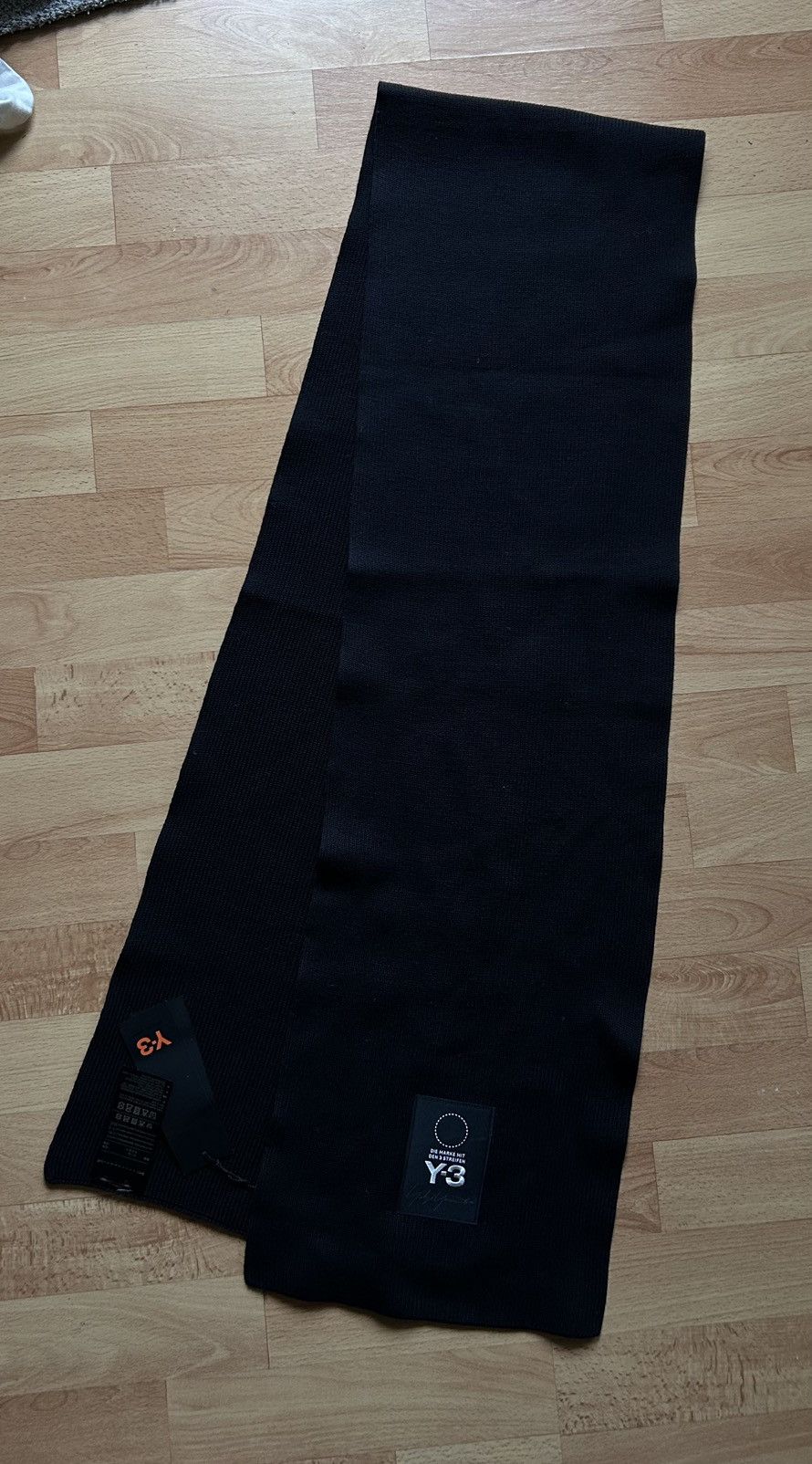 Adidas × Y-3 Y-3 Logo Scarf Adidas Yohji Yamamoto Size ONE SIZE - 7 Thumbnail