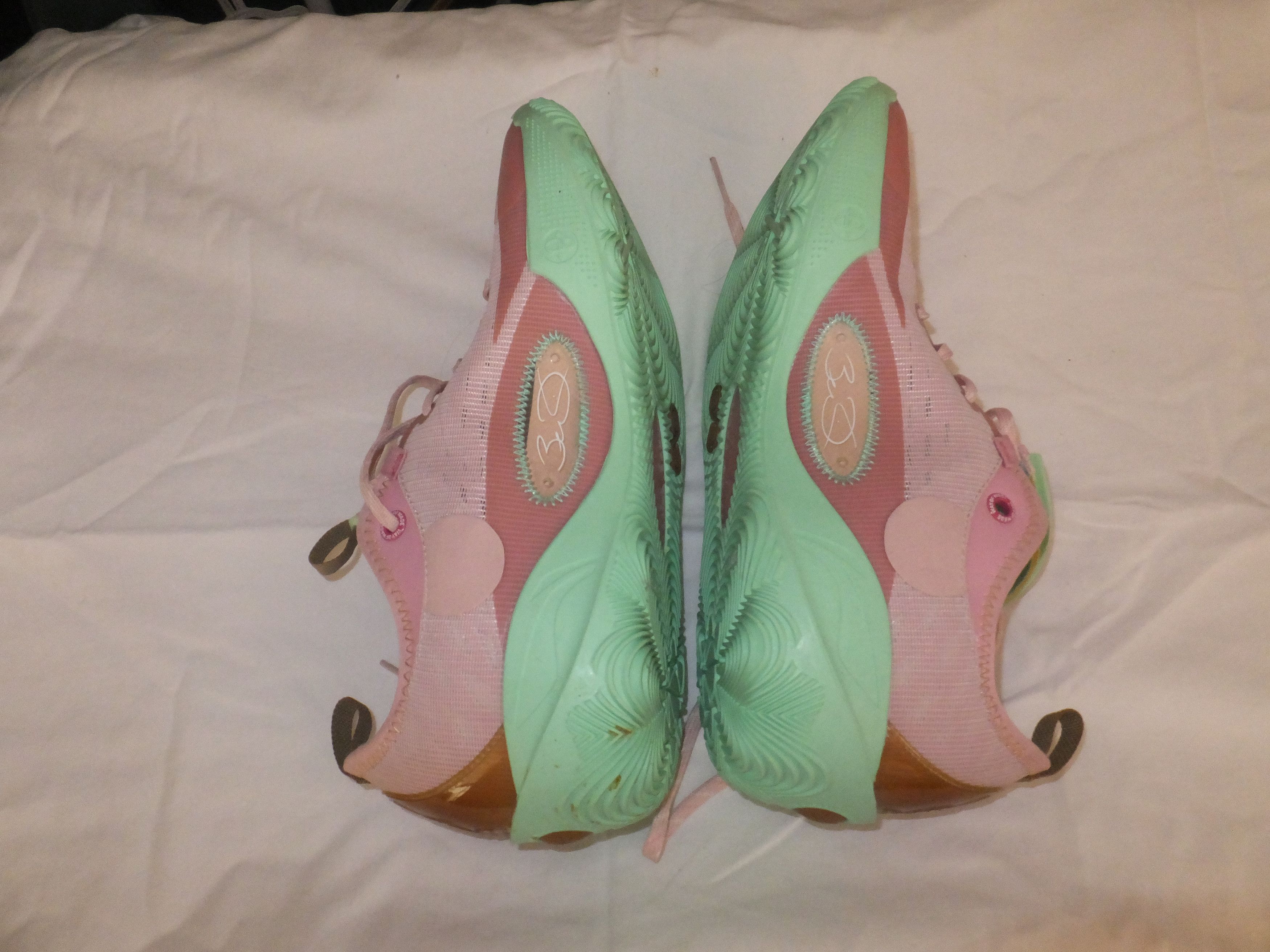 Li-Ning li ning way of wade 808 peach and green size 11 Size US 11 / EU 44 - 2 Thumbnail