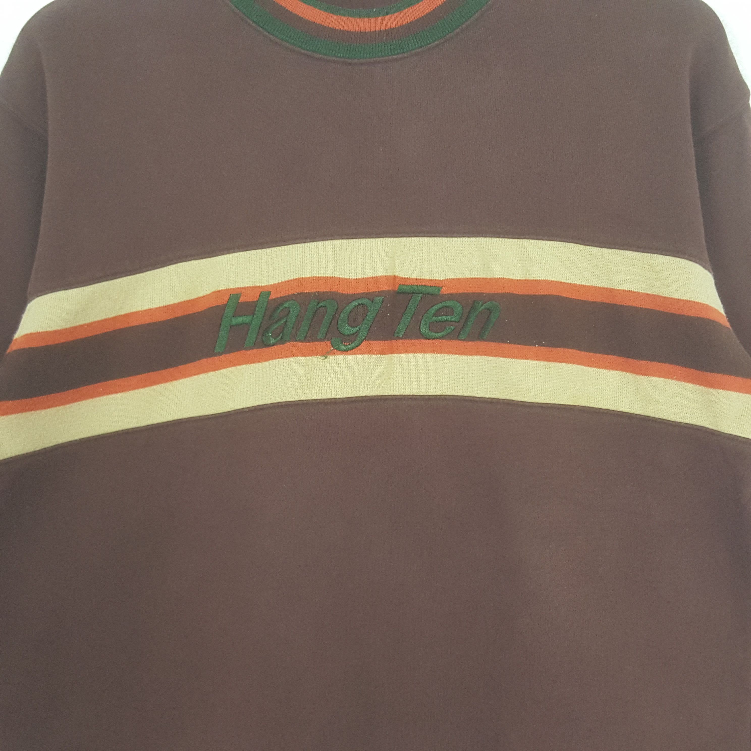 Hang Ten Vintage Hang Ten Surfing Style Sweatshirt C315N8 Size US S / EU 44-46 / 1 - 2 Thumbnail