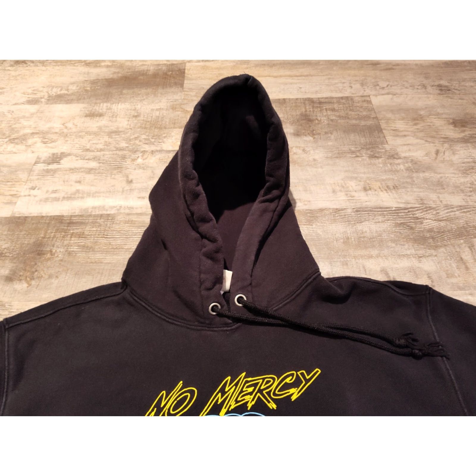 Champion VINTAGE Champion Reverse Weave Cobra Kai No Mercy Hoodie Black Adult Large Hooded Pullover Sweatshirt Men (Fall/Winter) Size US L / EU 52-54 / 3 - 6 Thumbnail