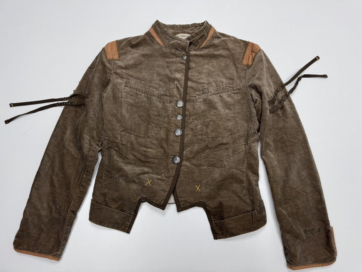 Marithe + Francois Girbaud Marithé + François Girbaud Waxed Jacket Size L / US 10 / IT 46 - 1 Thumbnail