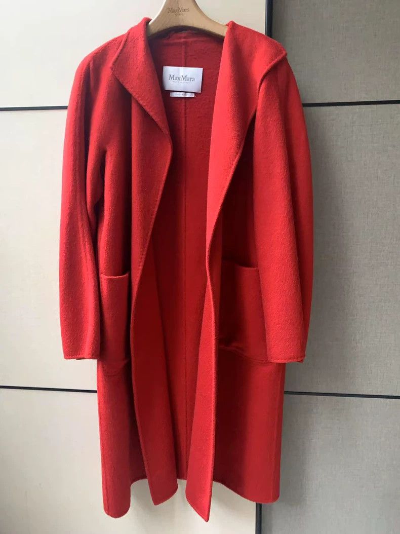 Max Mara Max Mara 100% lilia cashmere, water ripple brightening Size L / US 10 / IT 46 - 4 Thumbnail