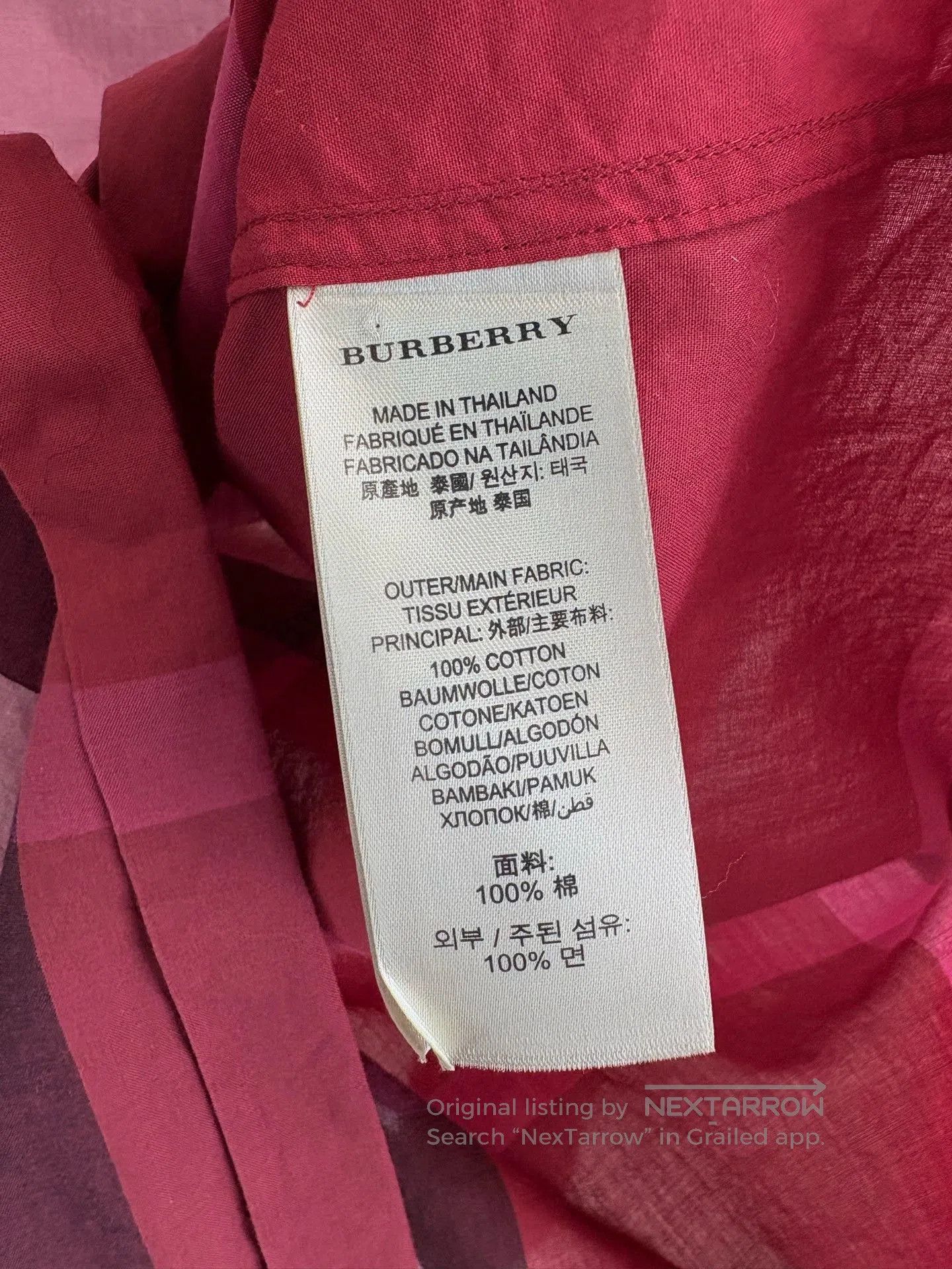 Other Burberry Check Long. Size M / US 6-8 / IT 42-44 - 5 Thumbnail