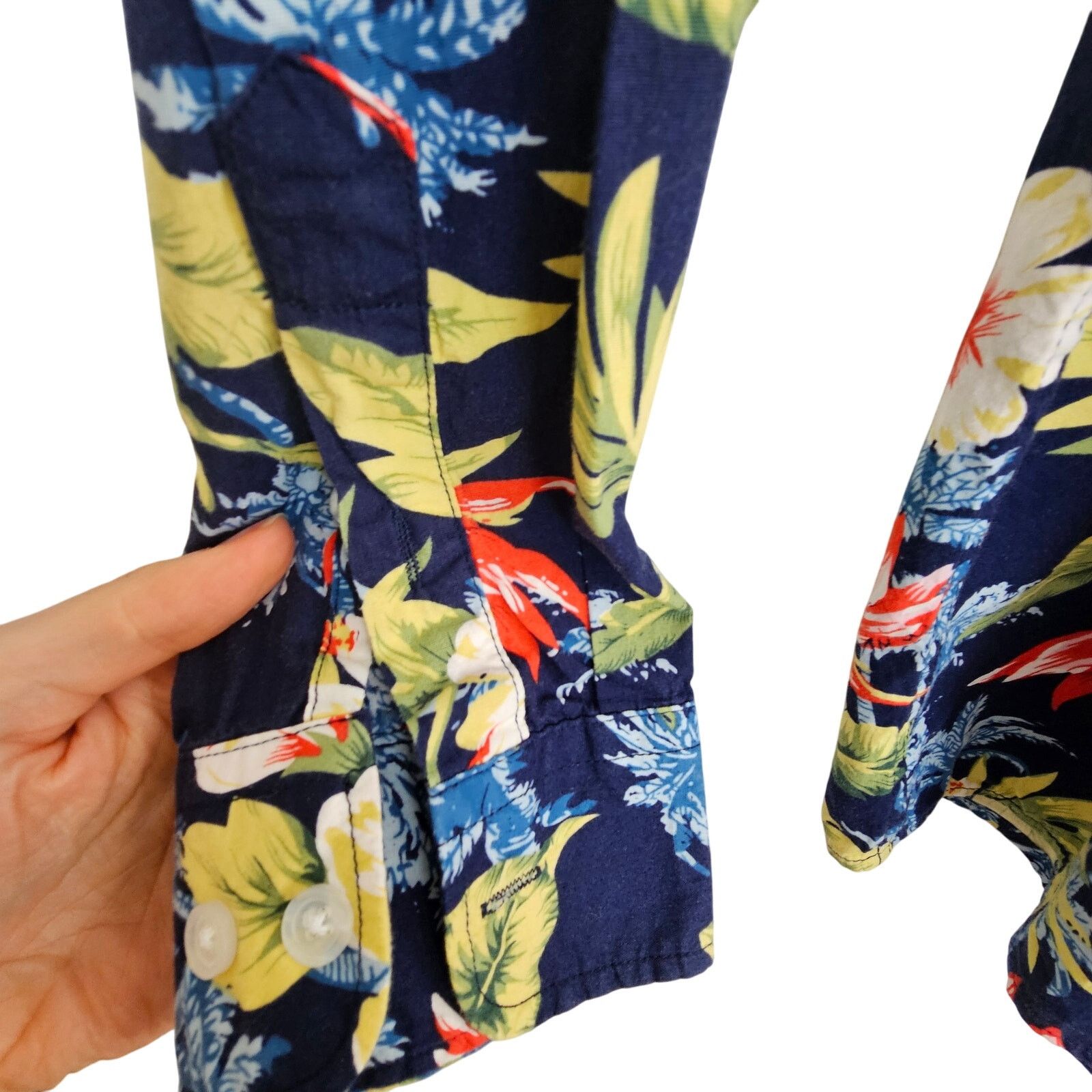 Tundra Tunevuse Mens Floral Button Shirt Size XXL Preppy Tropical Size US XXL / EU 58 / 5 - 4 Thumbnail