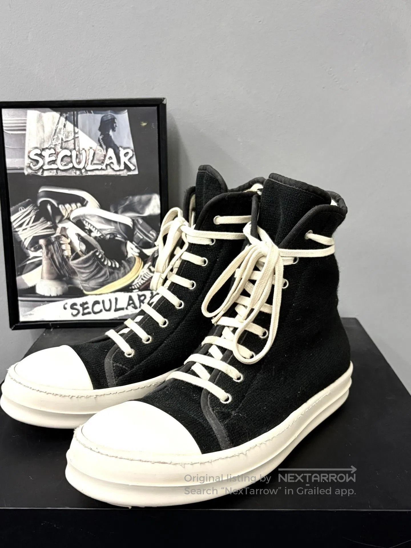 Rick Owens Drkshdw Rick Owens DRKSHDW High. Size US 8.5 / EU 41-42 - 3 Thumbnail