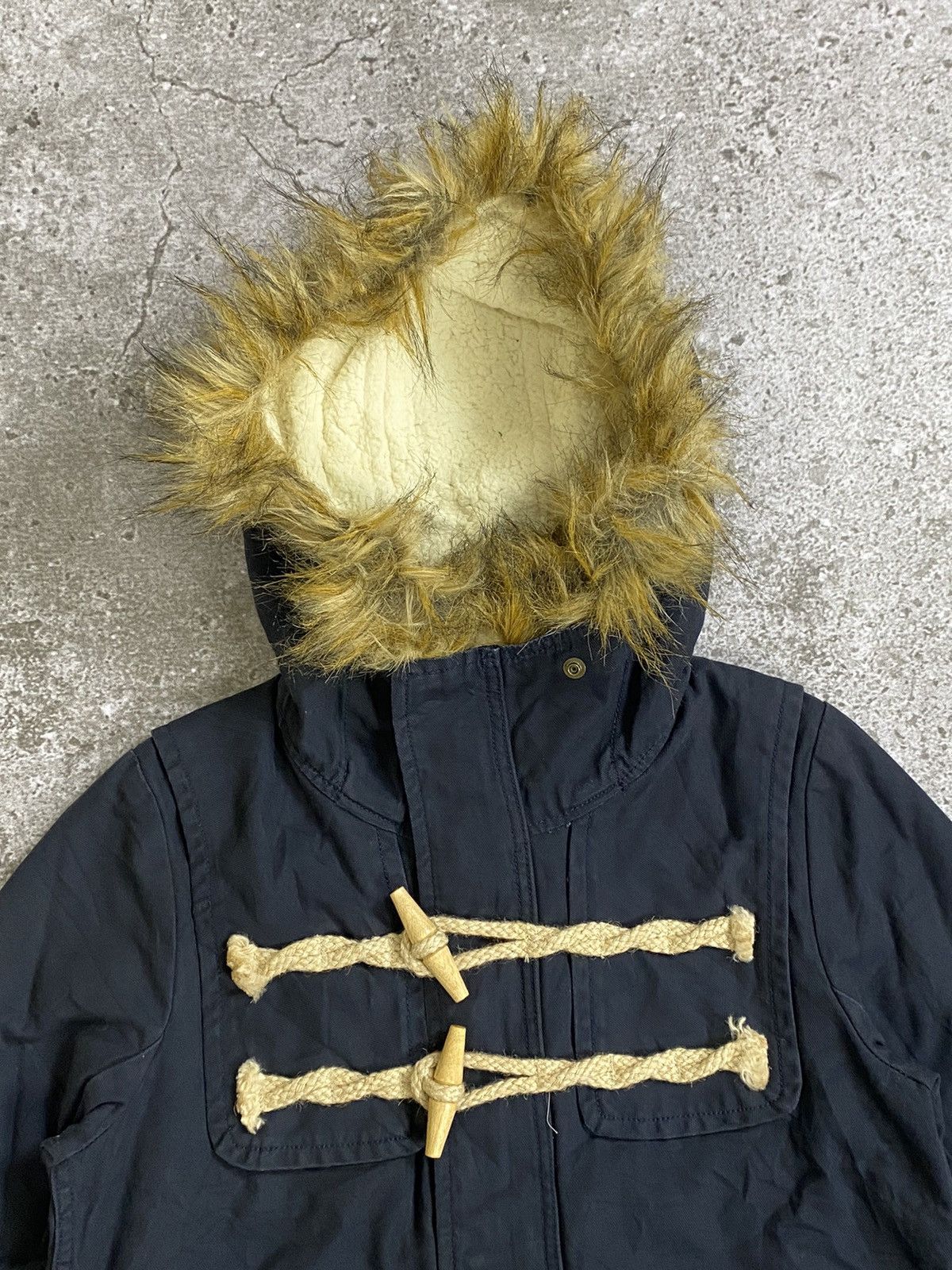 If Six Was Nine × Japanese Brand × Le Grande Bleu (L.G.B.) 2000s RNA Fur jacket Size US M / EU 48-50 / 2 - 2 Thumbnail