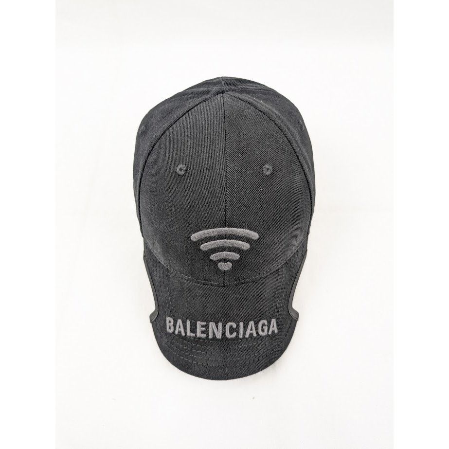 Balenciaga o1rshd1 Size:M / Cap / Hat in Black/Grey Size ONE SIZE - 2 Thumbnail