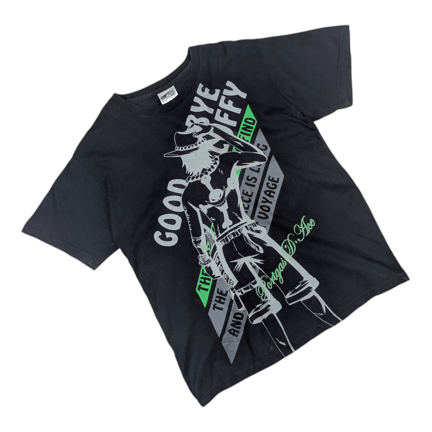 One Piece ONE PIECE Goodbye Luffy Ace Anime Manga Tee Shirt Size US M / EU 48-50 / 2 - 2 Thumbnail
