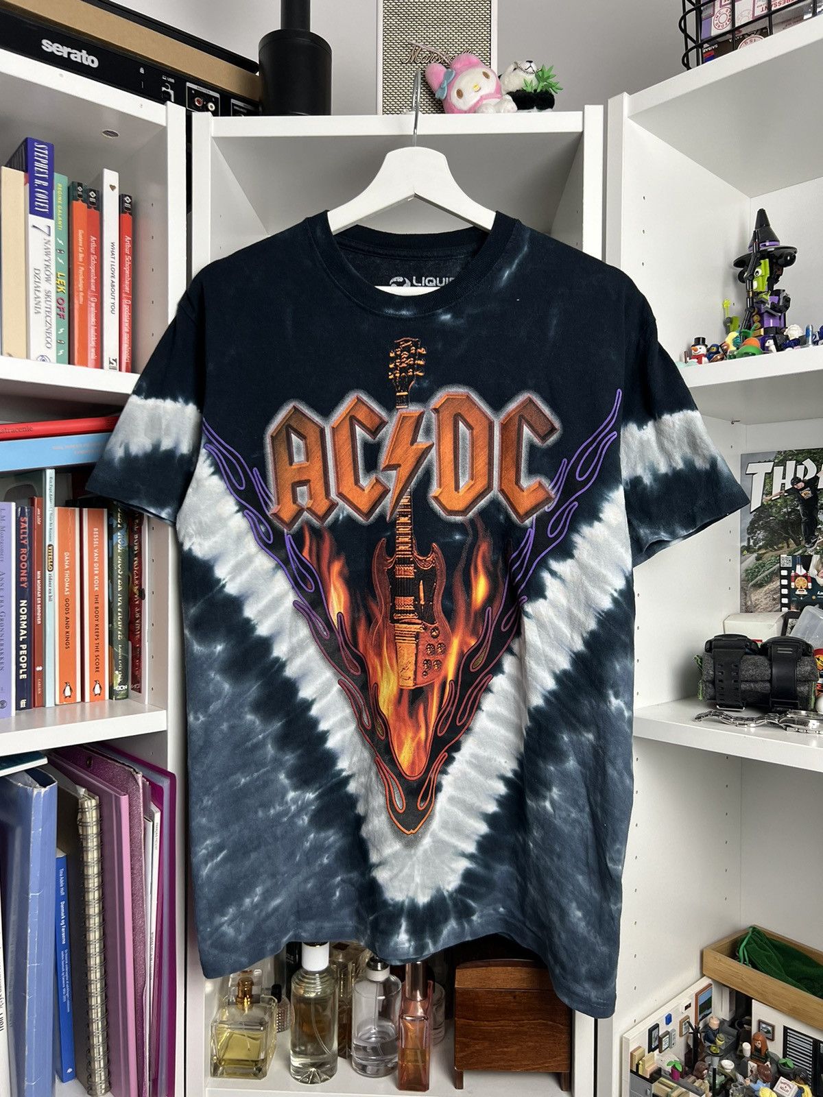 AC/DC × Band Tees × Liquid Blue Vintage Y2K AC DC Hells Bells Liquid Blue aop t-shirt M 90s Size US M / EU 48-50 / 2 - 1 Thumbnail
