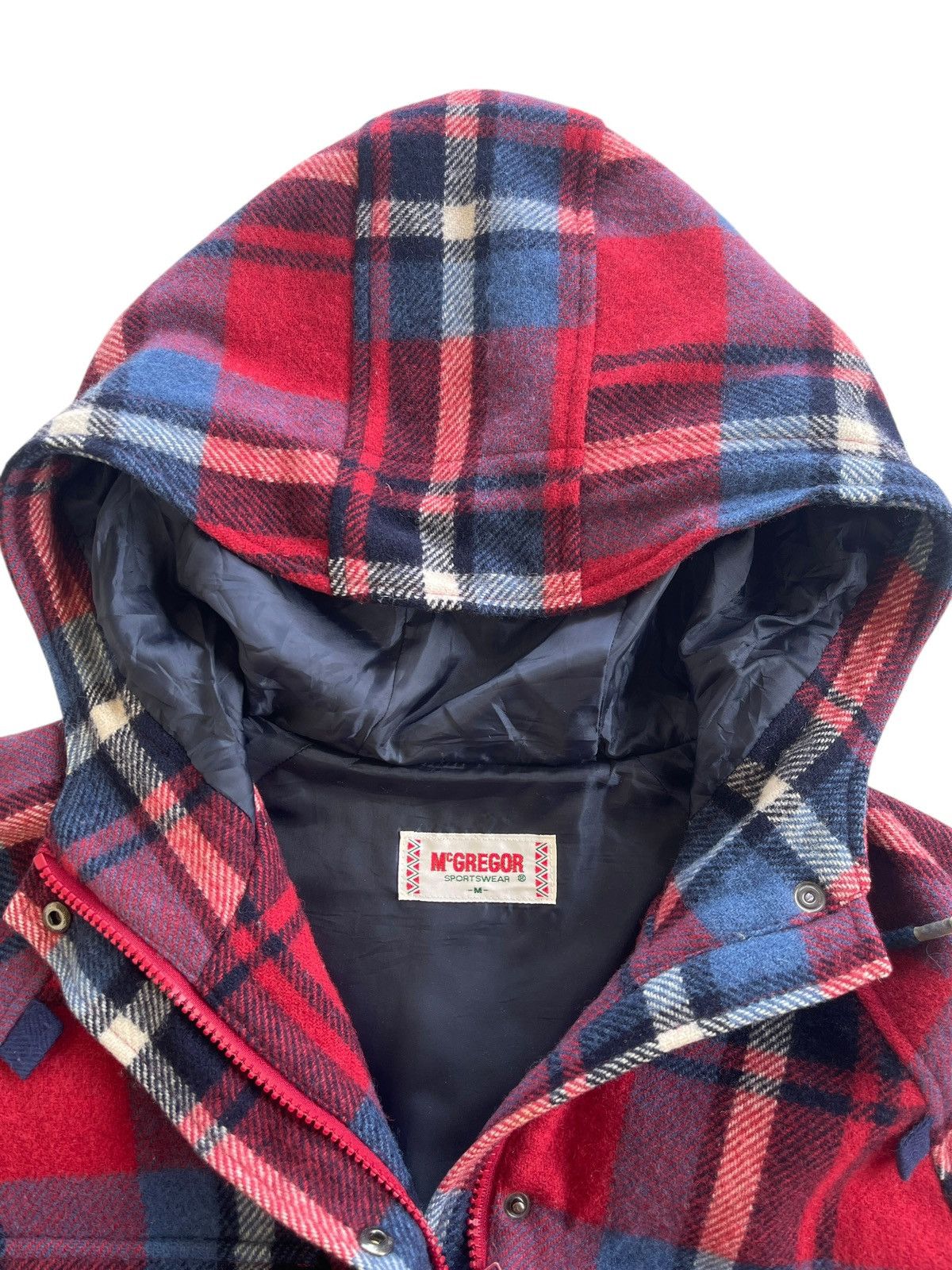 Vintage Vintage Mcgregor Hooded Flannel Jacket Size US M / EU 48-50 / 2 - 9 Thumbnail