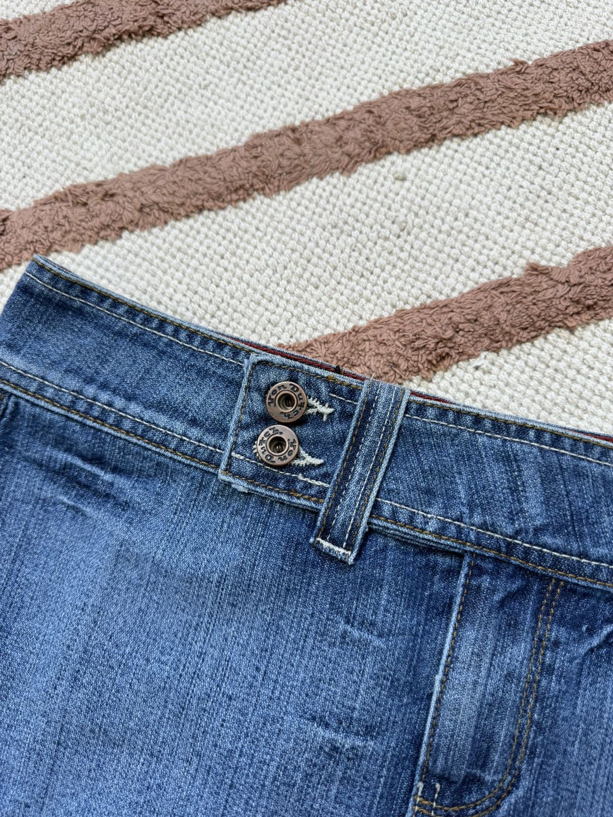 Von Dutch VINTAGE RARE VON DUTCH MINI SKIRT Size 30" / US 8 / IT 44 - 6 Thumbnail