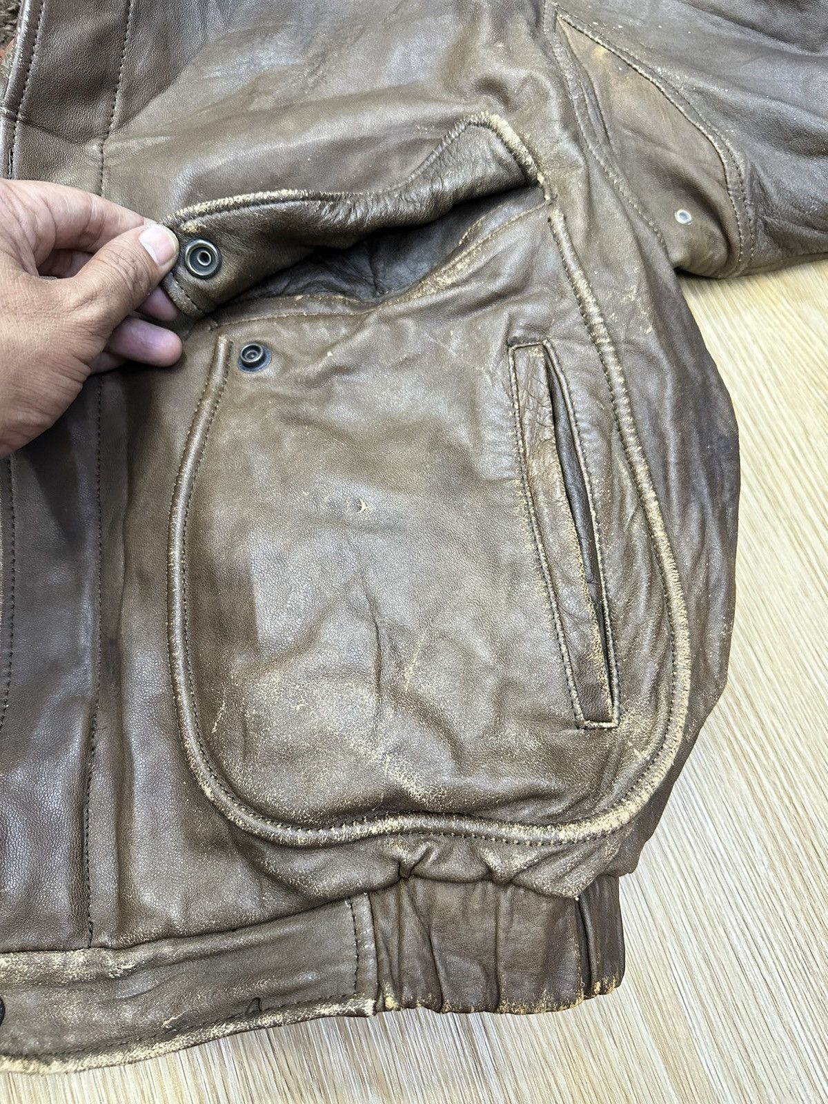 Vintage Rare Vintage US Armed Force Aviator Jacket MJ34 Size US M / EU 48-50 / 2 - 13 Thumbnail
