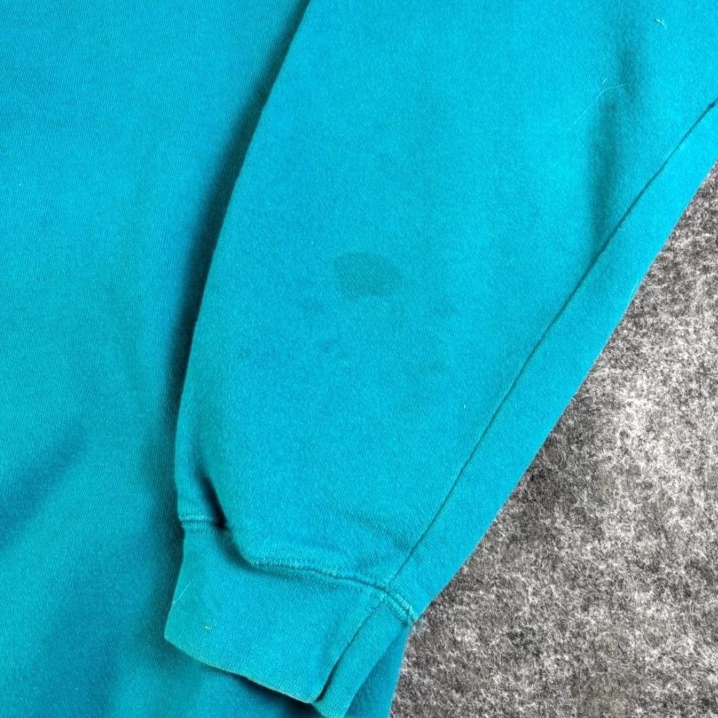 CO VINTAGE LEVI STRAUSS & CO SWEATSHIRT TEAL CREWNECK MADE IN USA SIZE L 90s Size US L / EU 52-54 / 3 - 6 Thumbnail