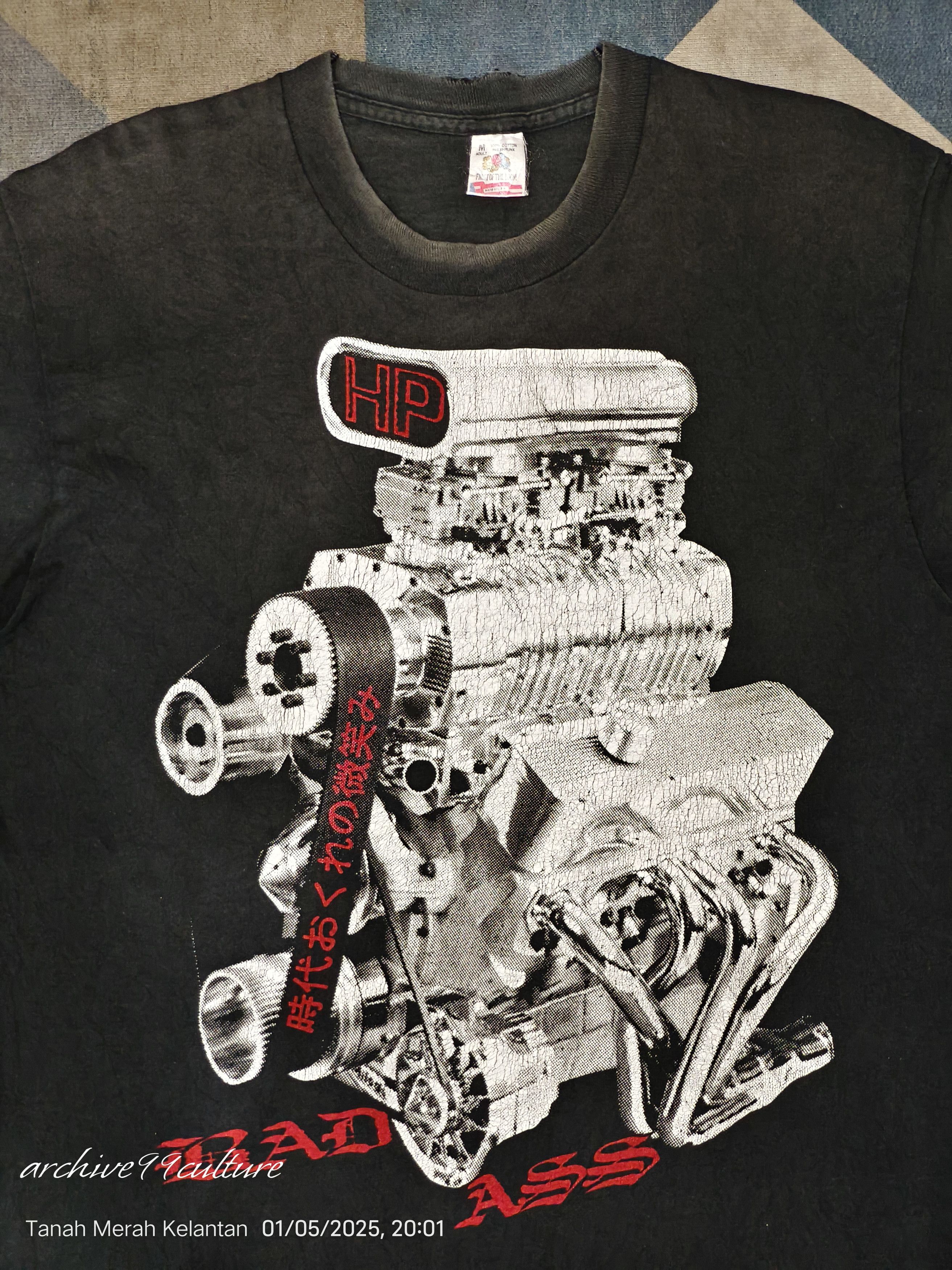 Vintage Archaic Smile “BAD ASS Engine” Gothic Smashing Pumpkins Size US M / EU 48-50 / 2 - 10 Thumbnail