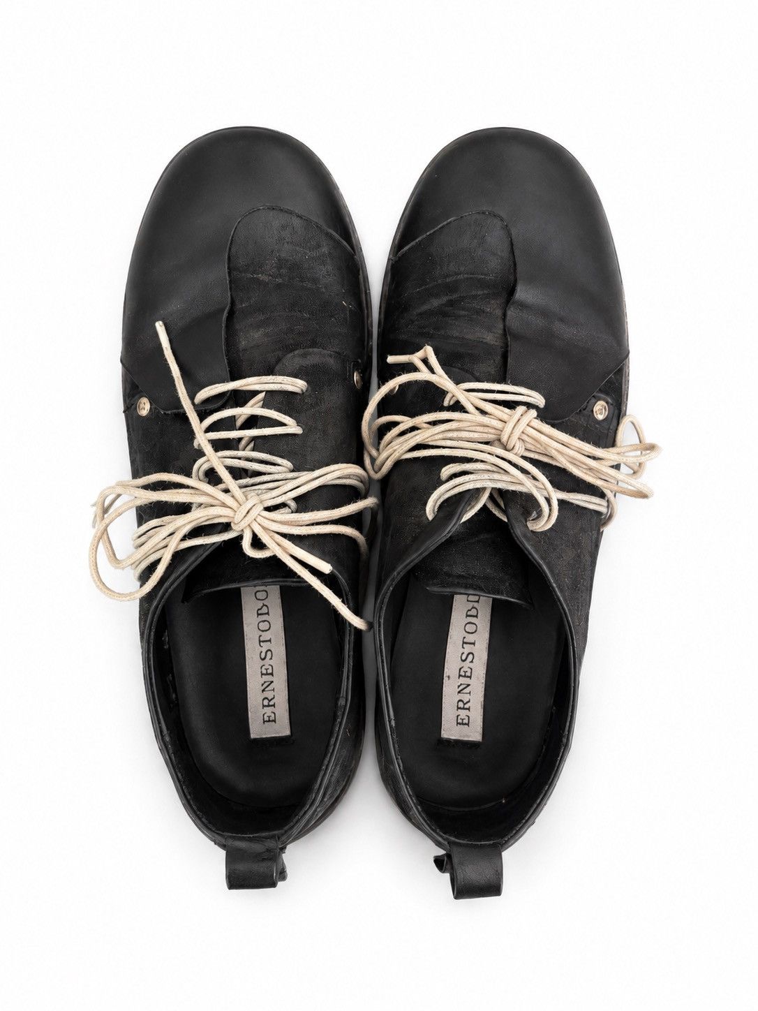 Other Ernesto Dolani Italian Leather Lace-Up Shoes Size US 6 / IT 36 - 3 Thumbnail