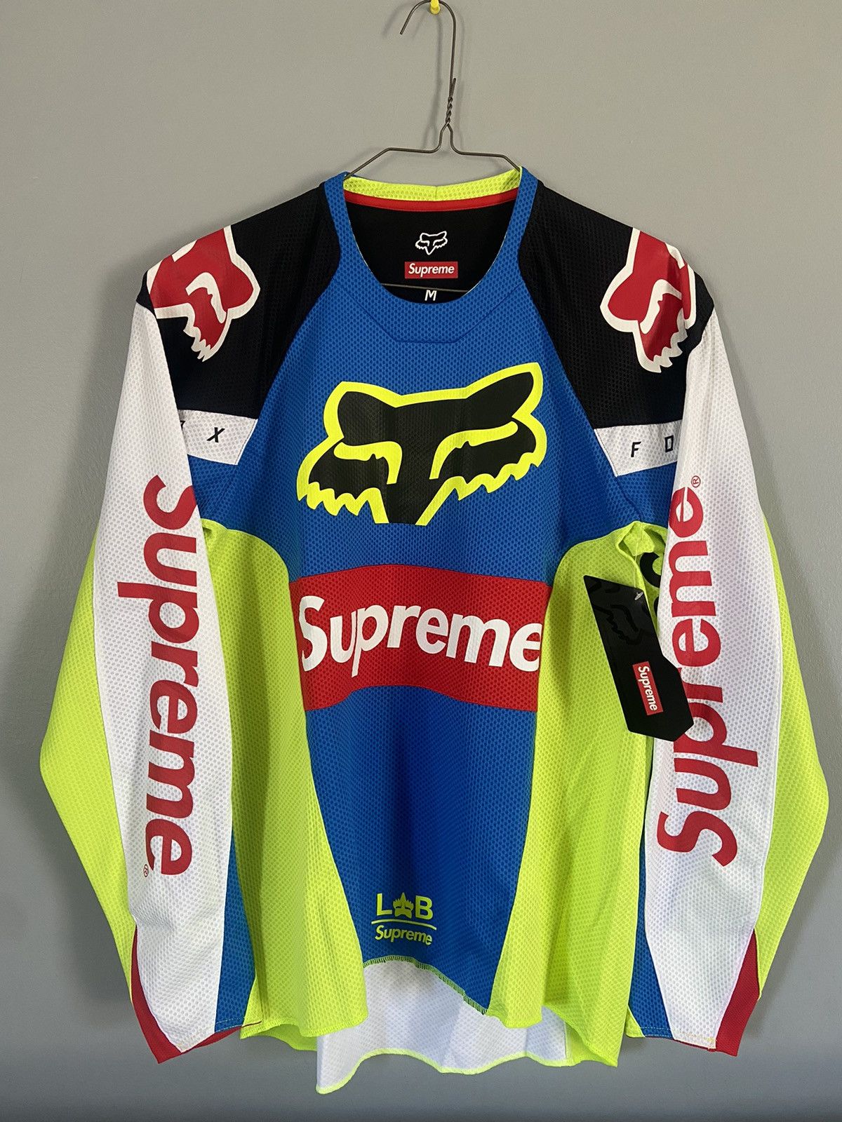 Supreme Barbed Wire Moto Jersey | Grailed