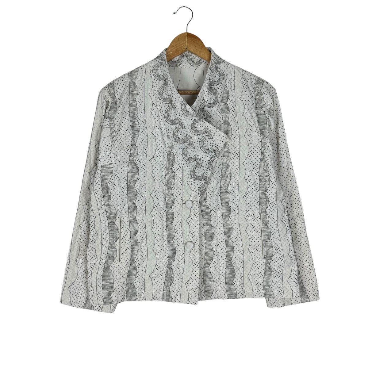 Issey Miyake ☀️HEART HAAT ISSEY MIYAKE SNAKE ART JACKET Size M / US 6-8 / IT 42-44 - 5 Thumbnail