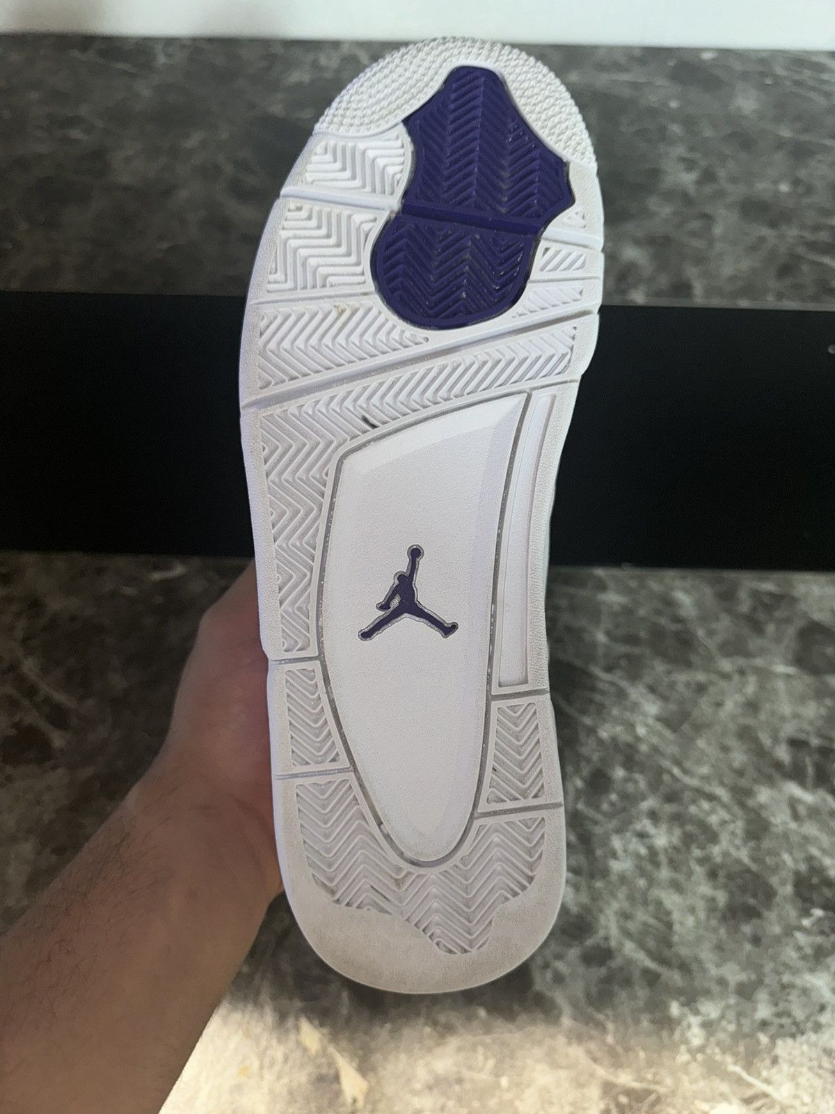 Jordan Brand Air Jordan 4 "Metallica" Purple Men’s Size 12 OG Box Size US 12 / EU 45 - 11 Thumbnail