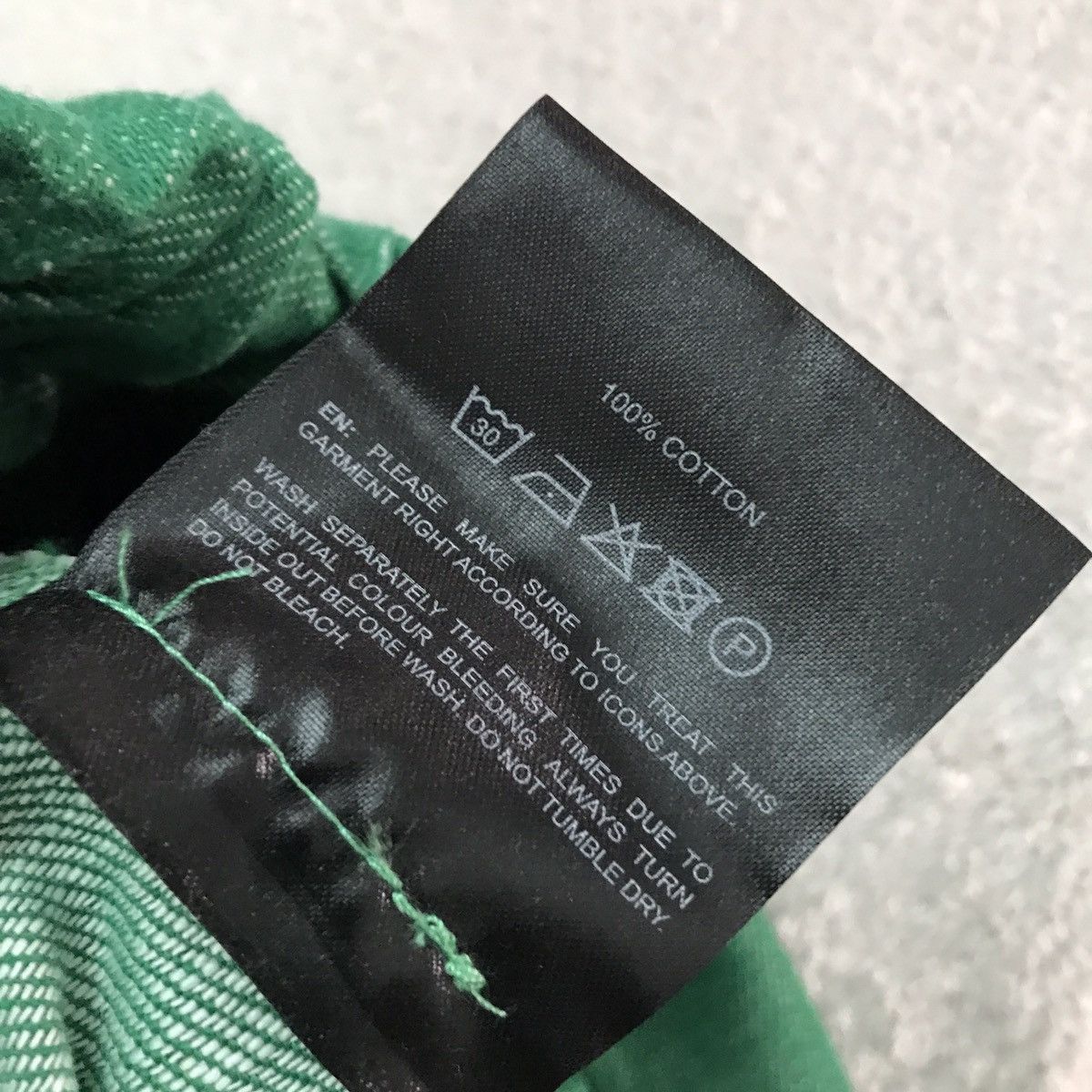 ADPT Adeptt Drop Crotch Green Womens Pants Size 27" / US 4 / IT 40 - 12 Thumbnail