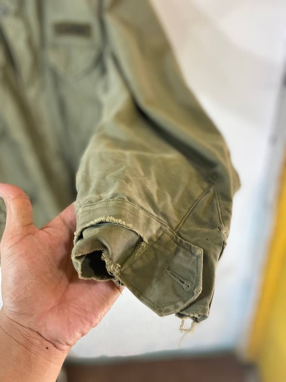 Vintage vintage us army heavy jacket distressed talon zipper Size US XL / EU 56 / 4 - 9 Thumbnail