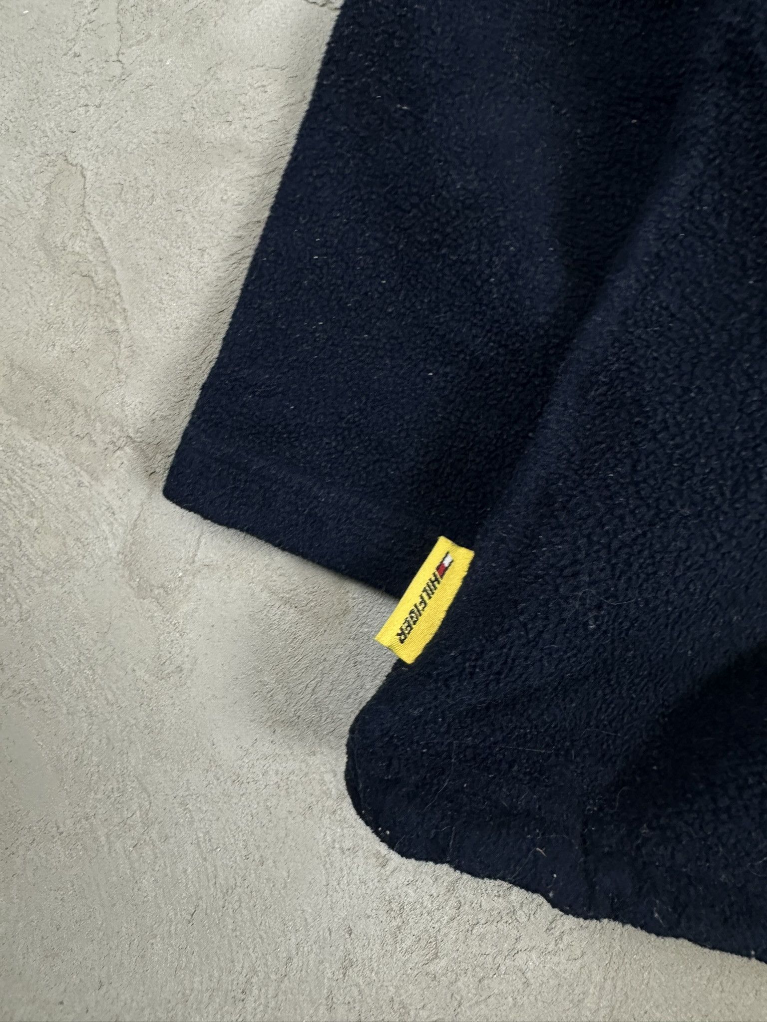Tommy Hilfiger × Vintage 00s Vintage Y2k Tommy Hilfiger Sherpa Boxy Quaterzip Fleece Size US XXL / EU 58 / 5 - 10 Thumbnail
