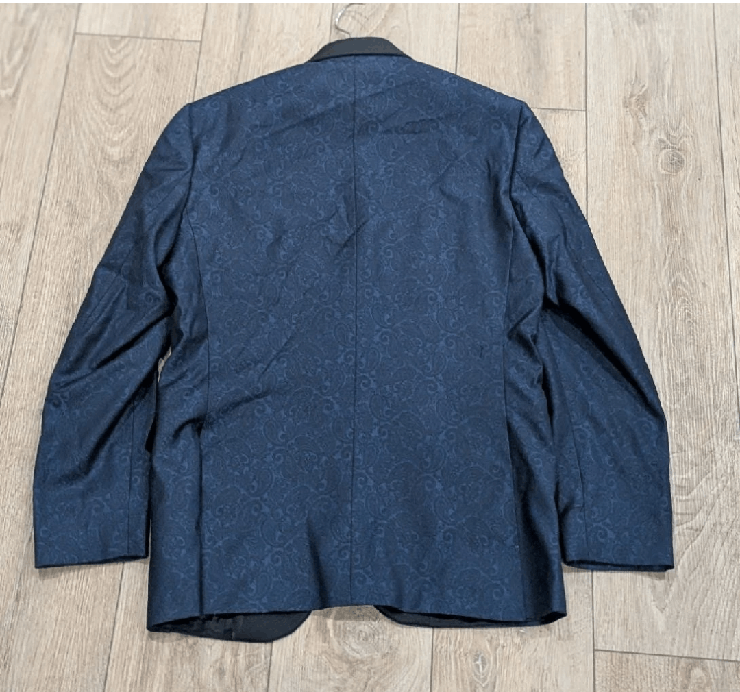 Ted Baker Ted Baker "Josh" Stretch Wool Blend Tuxedo Jacket US 40L Size 40L - 5 Thumbnail