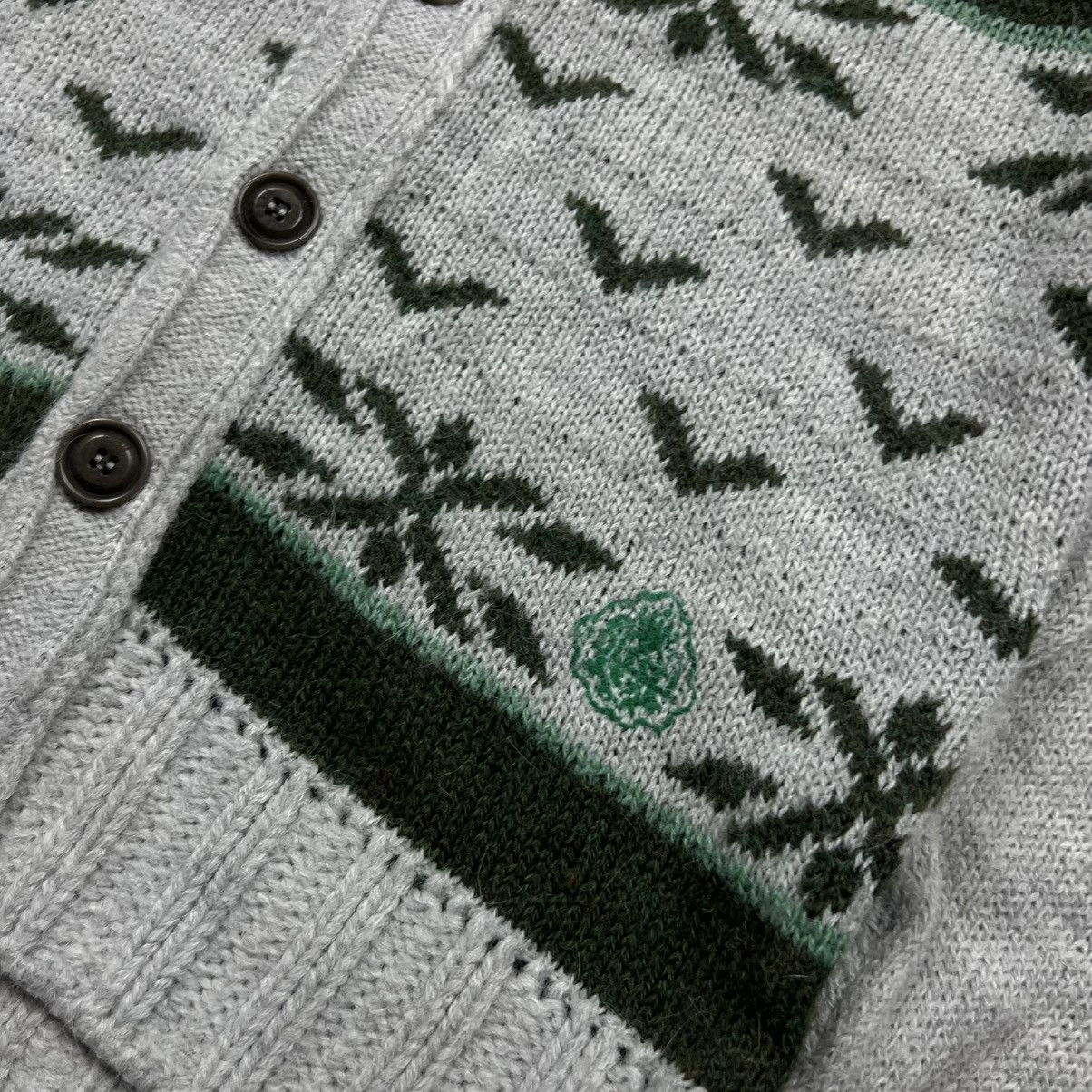 Diesel 00s Diesel Alpaca Wool Vintage Knit Button Up Sweater Size US L / EU 52-54 / 3 - 7 Thumbnail