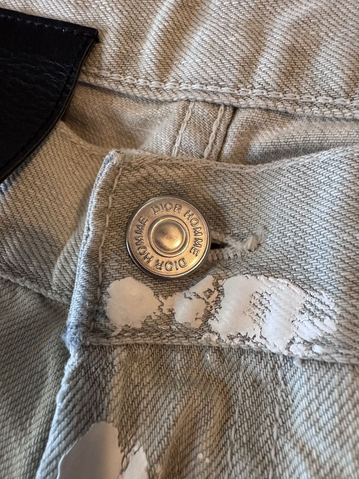 Dior Dior Paint Splatter Pants Size US 31 - 4 Thumbnail