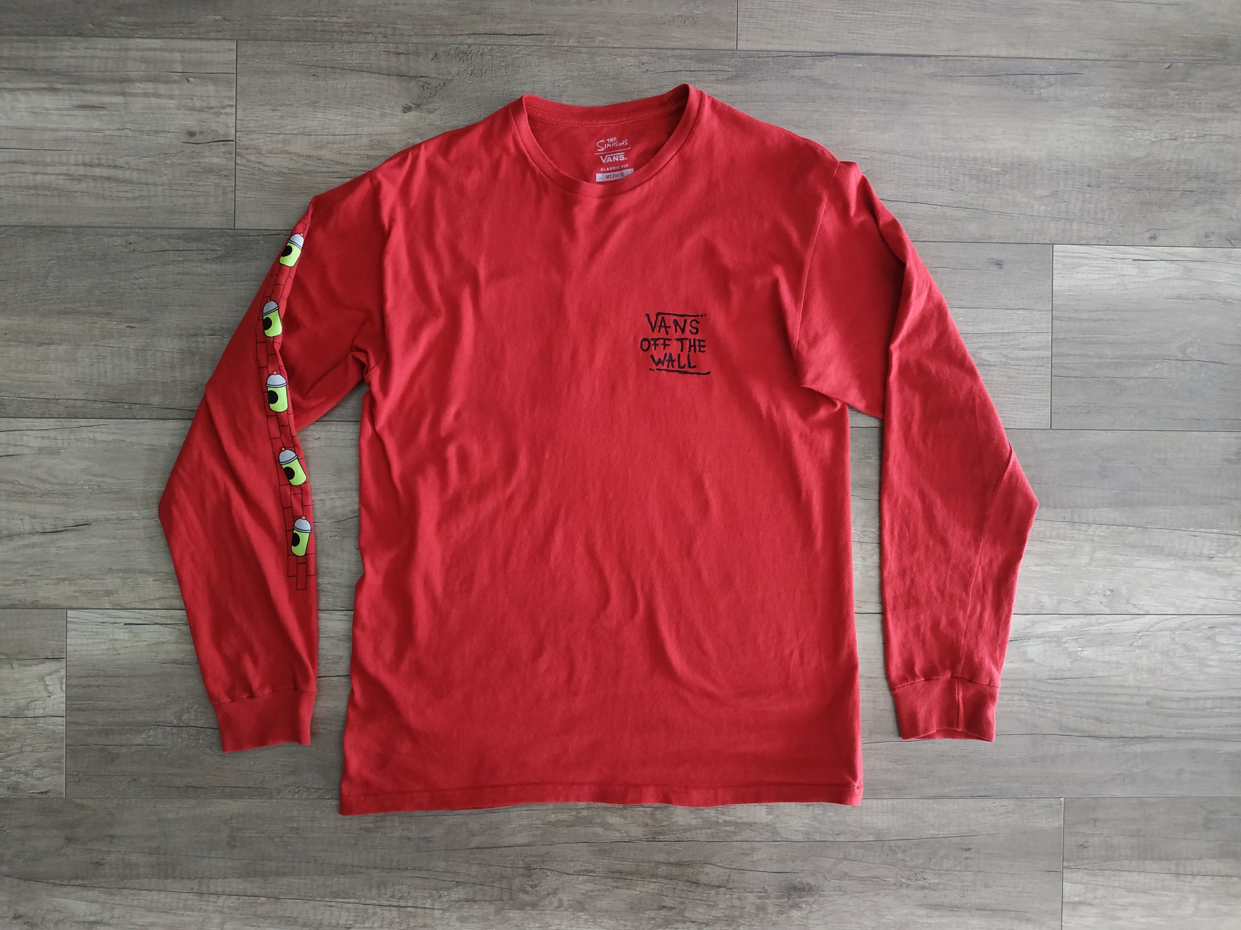 Vans VANS x The Simpsons Barto Men's T-shirt Longsleeve, MEDIUM Size US M / EU 48-50 / 2 - 2 Thumbnail