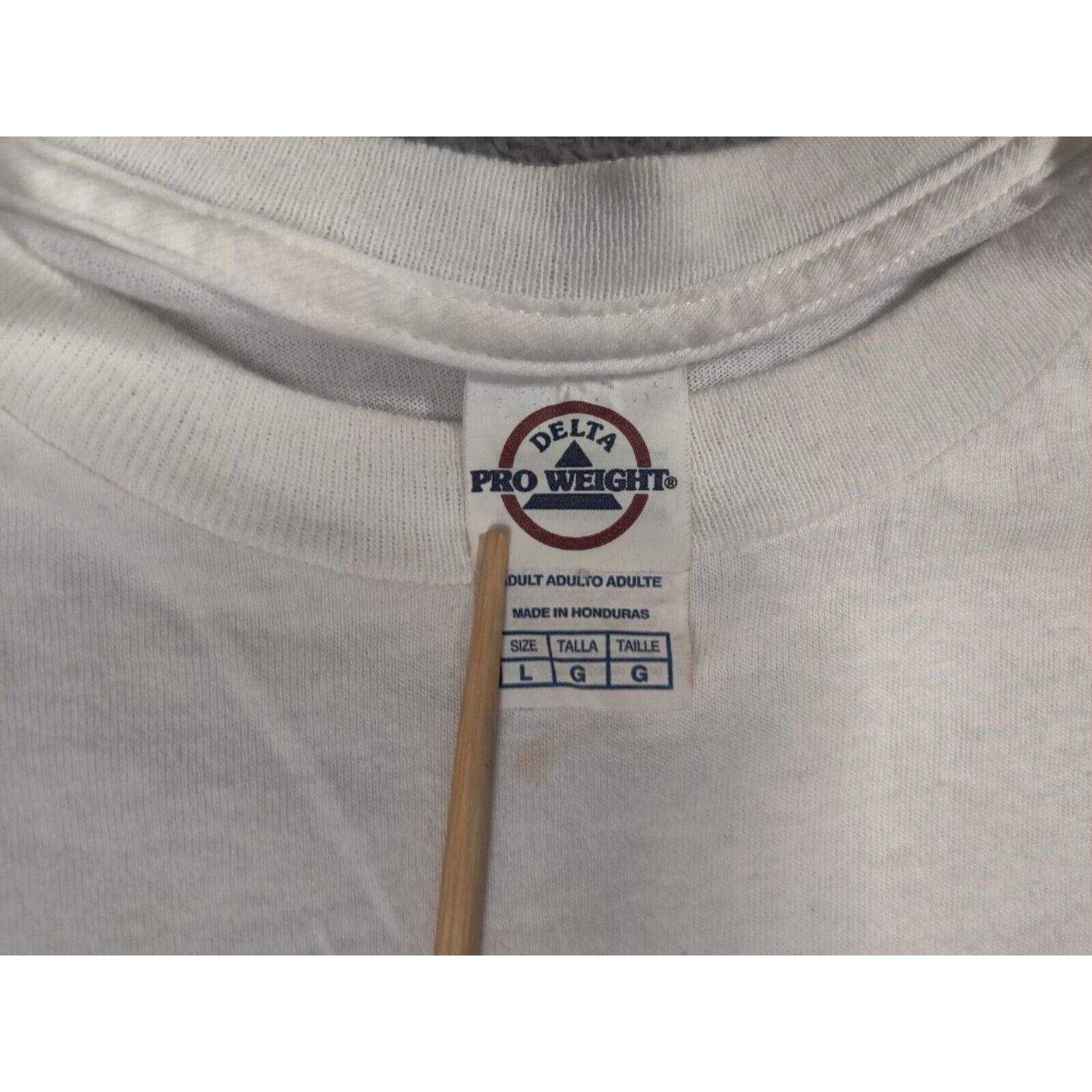 Delta Car Shirt Adult Mens Large White Muscle Legends Long Sleeve Size US L / EU 52-54 / 3 - 3 Thumbnail