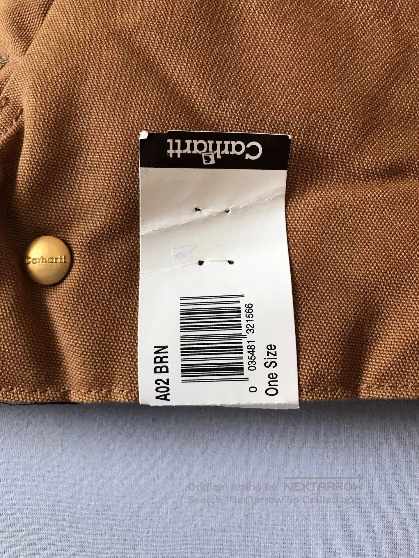 Carhartt Carhartt A02 BRN Detachable Hood. Size ONE SIZE - 8 Thumbnail