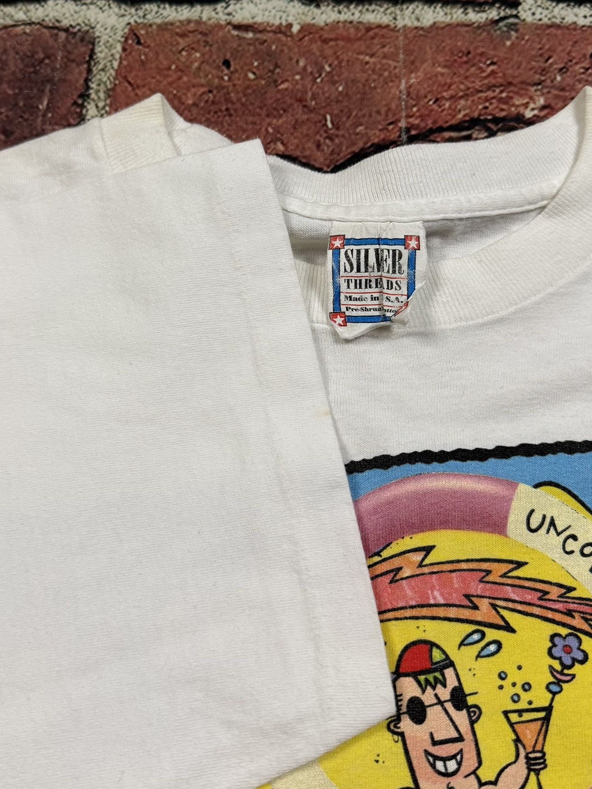 Other Vintage 7 Up Uncola Island Soda Promo T-Shirt Single Stitch Size US XL / EU 56 / 4 - 8 Thumbnail