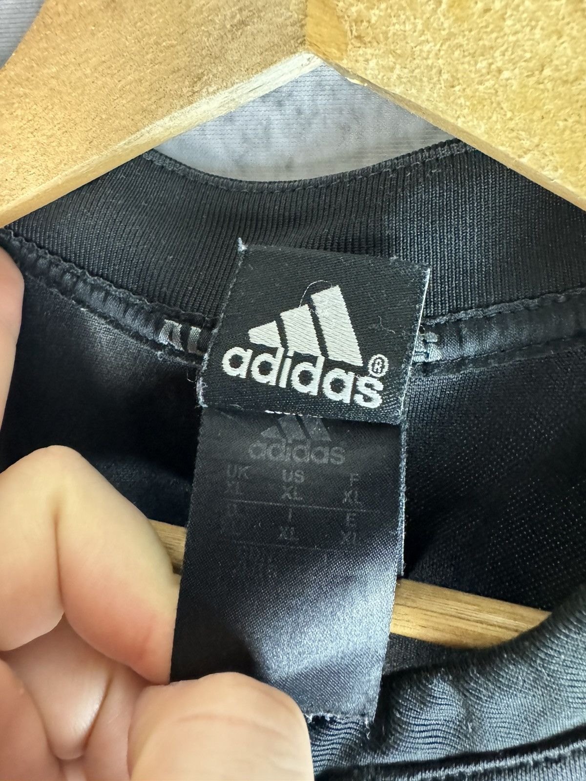 Adidas New Zealand All Blacks Adidas rugby jersey Size US XL / EU 56 / 4 - 4 Thumbnail