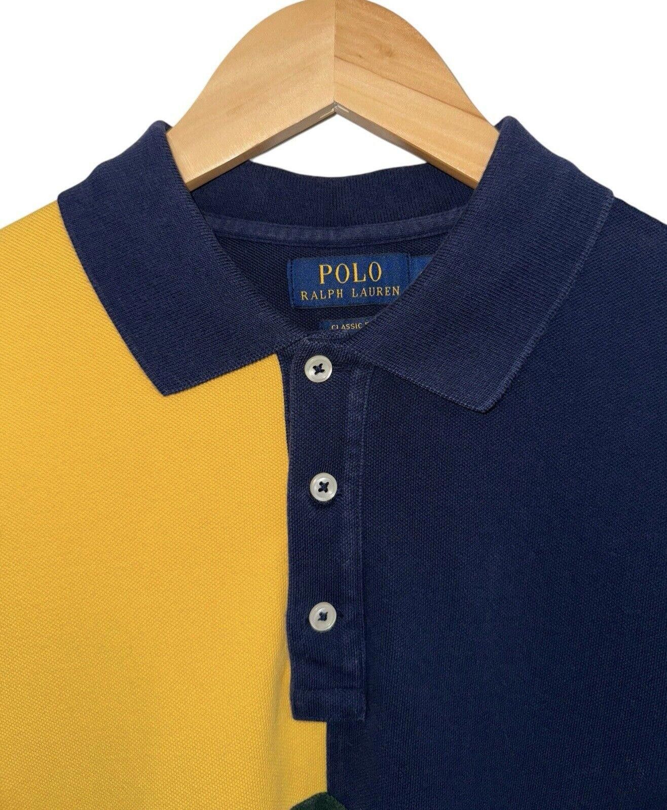 Polo Ralph Lauren Polo Ralph Lauren Spell Out Color Block Pinwheel Polo M Size US M / EU 48-50 / 2 - 3 Thumbnail