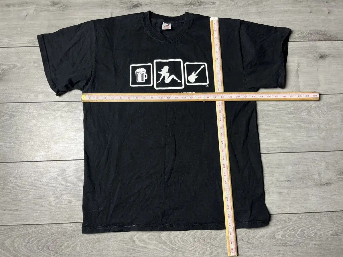 Band Tees Beer sex guitar Tshirt priority life’s humor tee size XLarge Size US XL / EU 56 / 4 - 5 Thumbnail