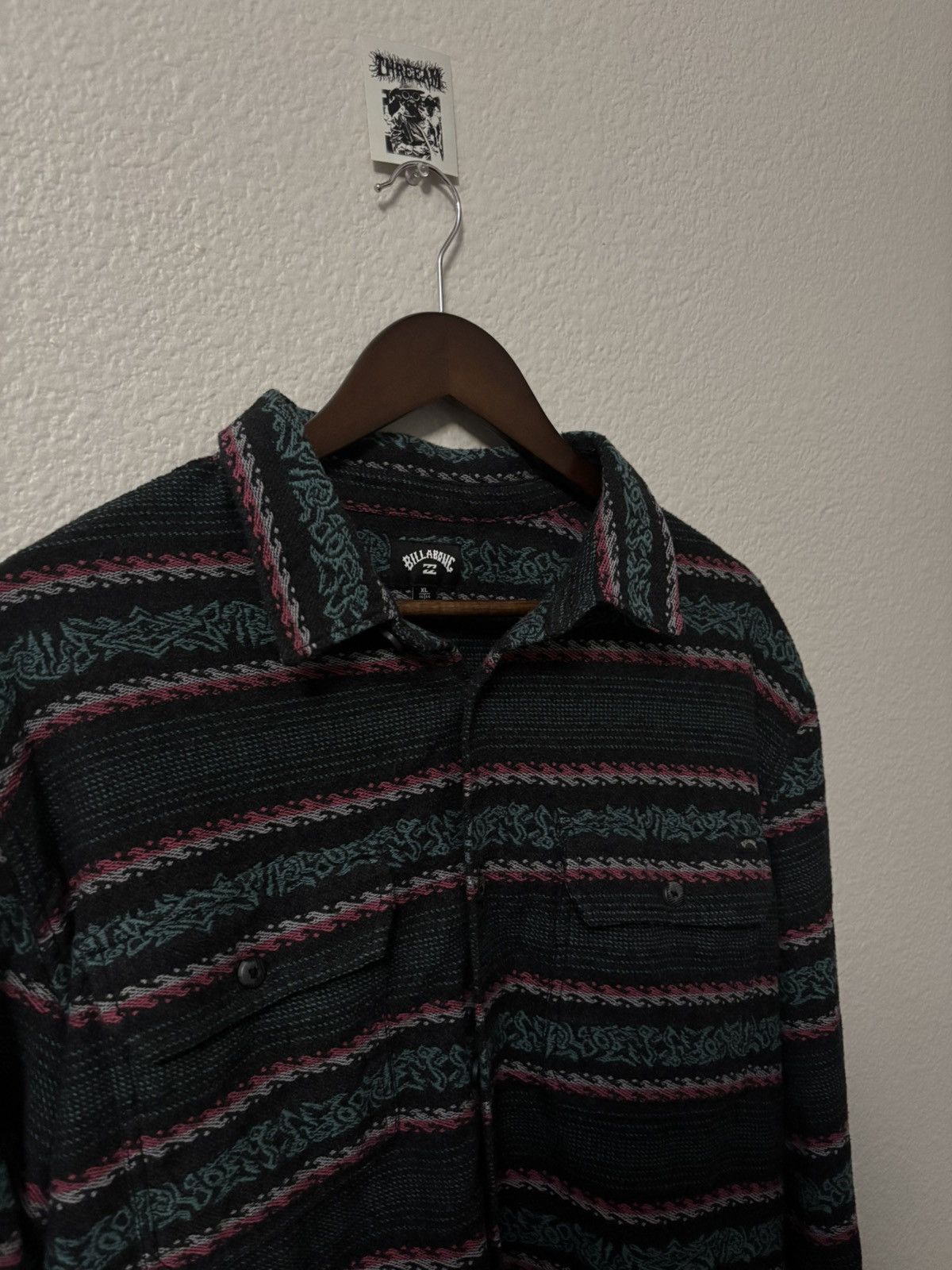Billabong Billabong Double Pocket Flannel Size US XL / EU 56 / 4 - 2 Thumbnail