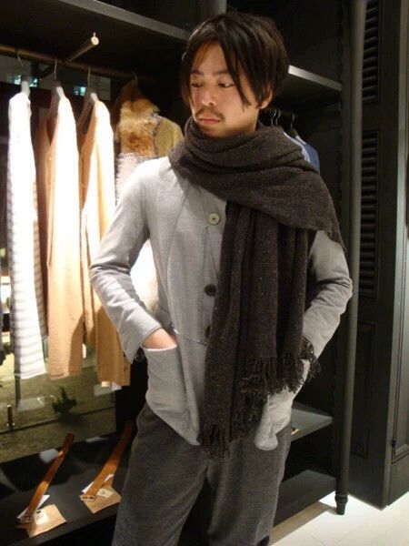 Takahiromiyashita The Soloist. TAKAHIROMIYASHITA THE SOLOIST oversized cape/scarf Size ONE SIZE - 3 Thumbnail