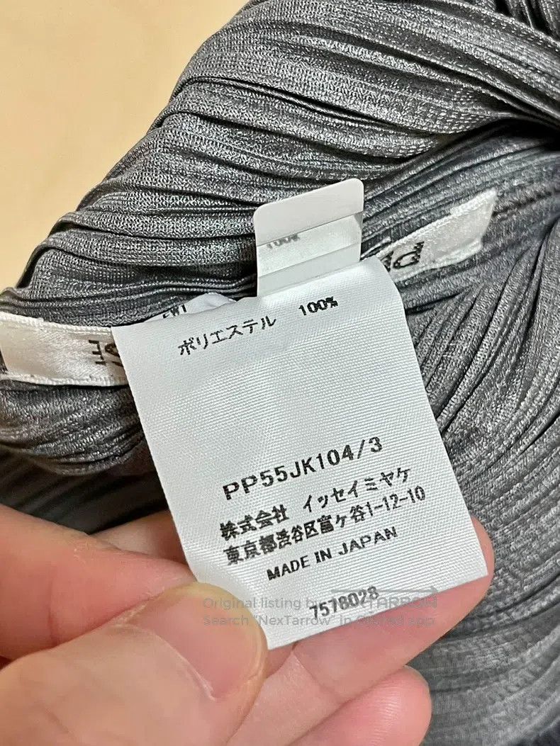 Issey Miyake Issey Miyake Pleated Top Size L / US 10 / IT 46 - 2 Thumbnail