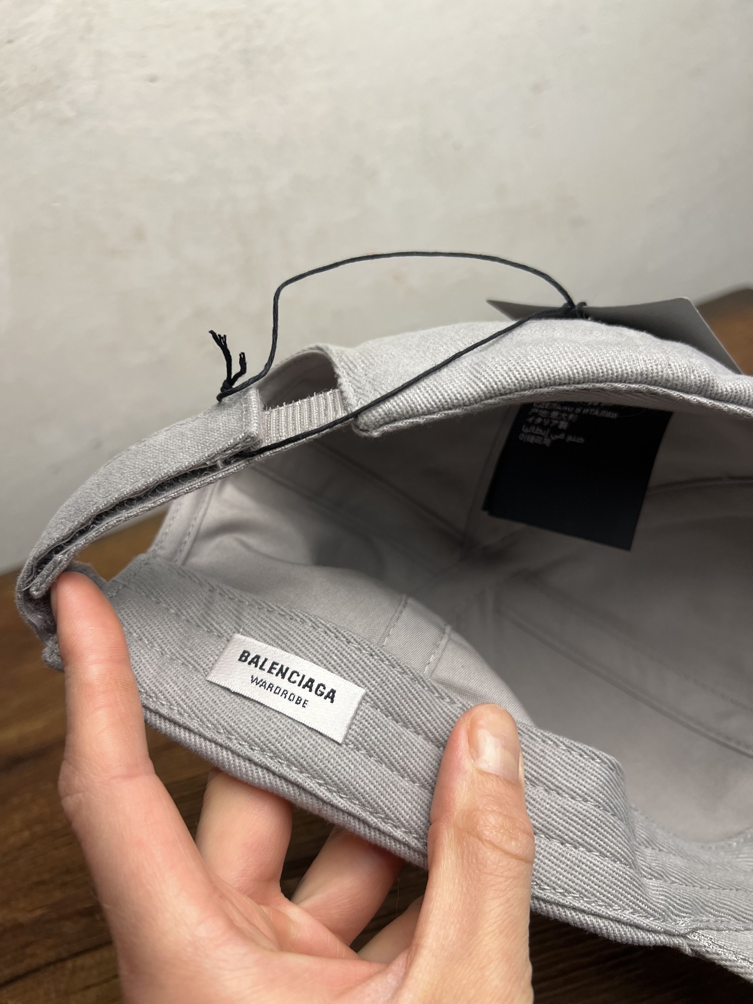 Balenciaga Embroidered Baseball Logo Cap