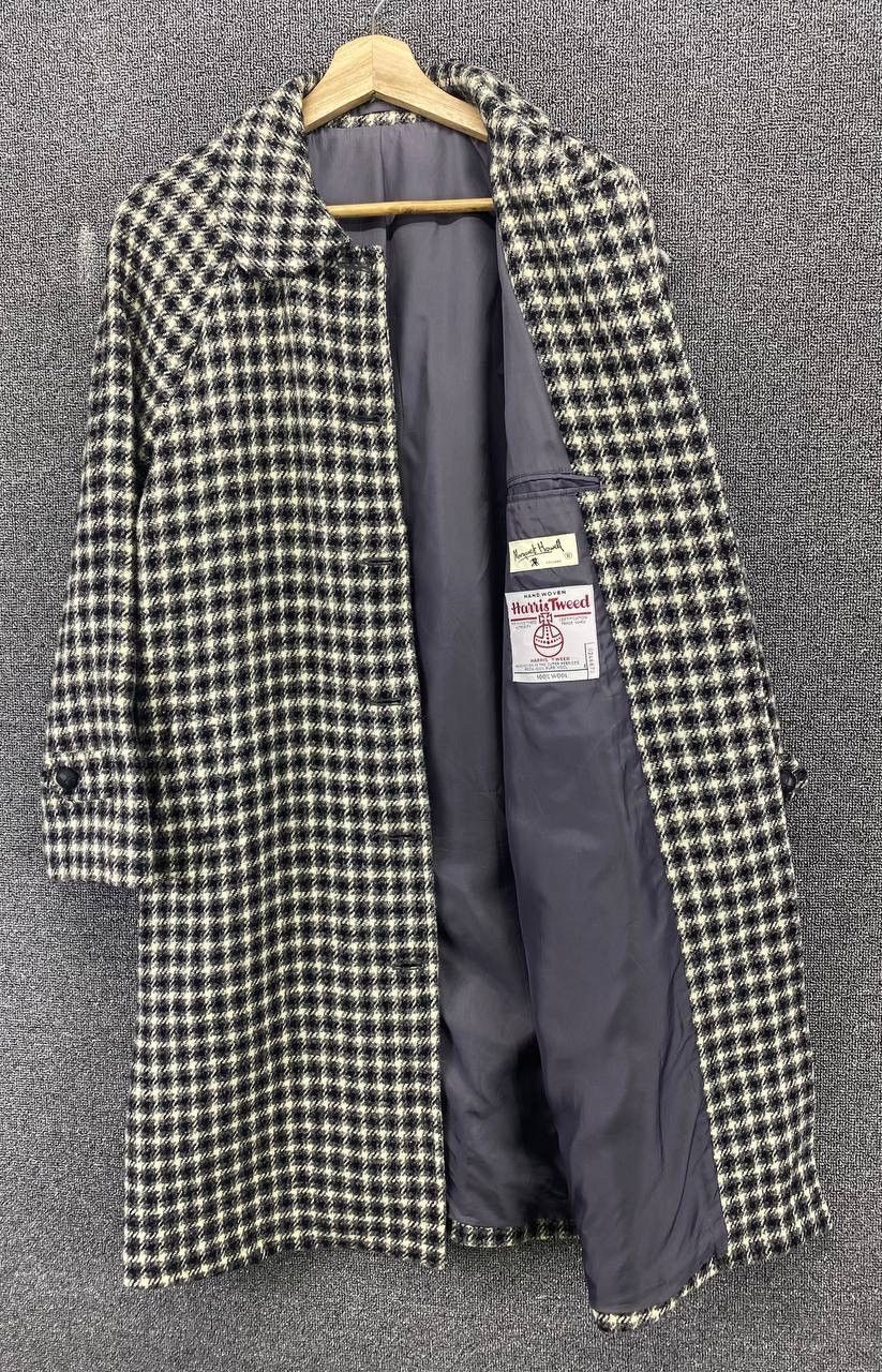 Vintage Margaret Howell x Harris Tweed Long Coat Wool Jacket