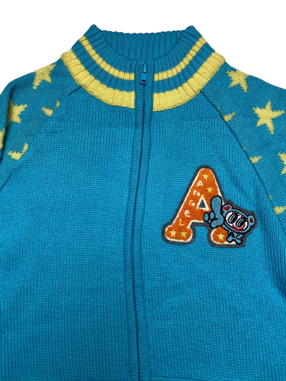 Angel Blue 2000s Angel Blue - Pop Star Knitted Track Jacket Size US M / EU 48-50 / 2 - 6 Thumbnail